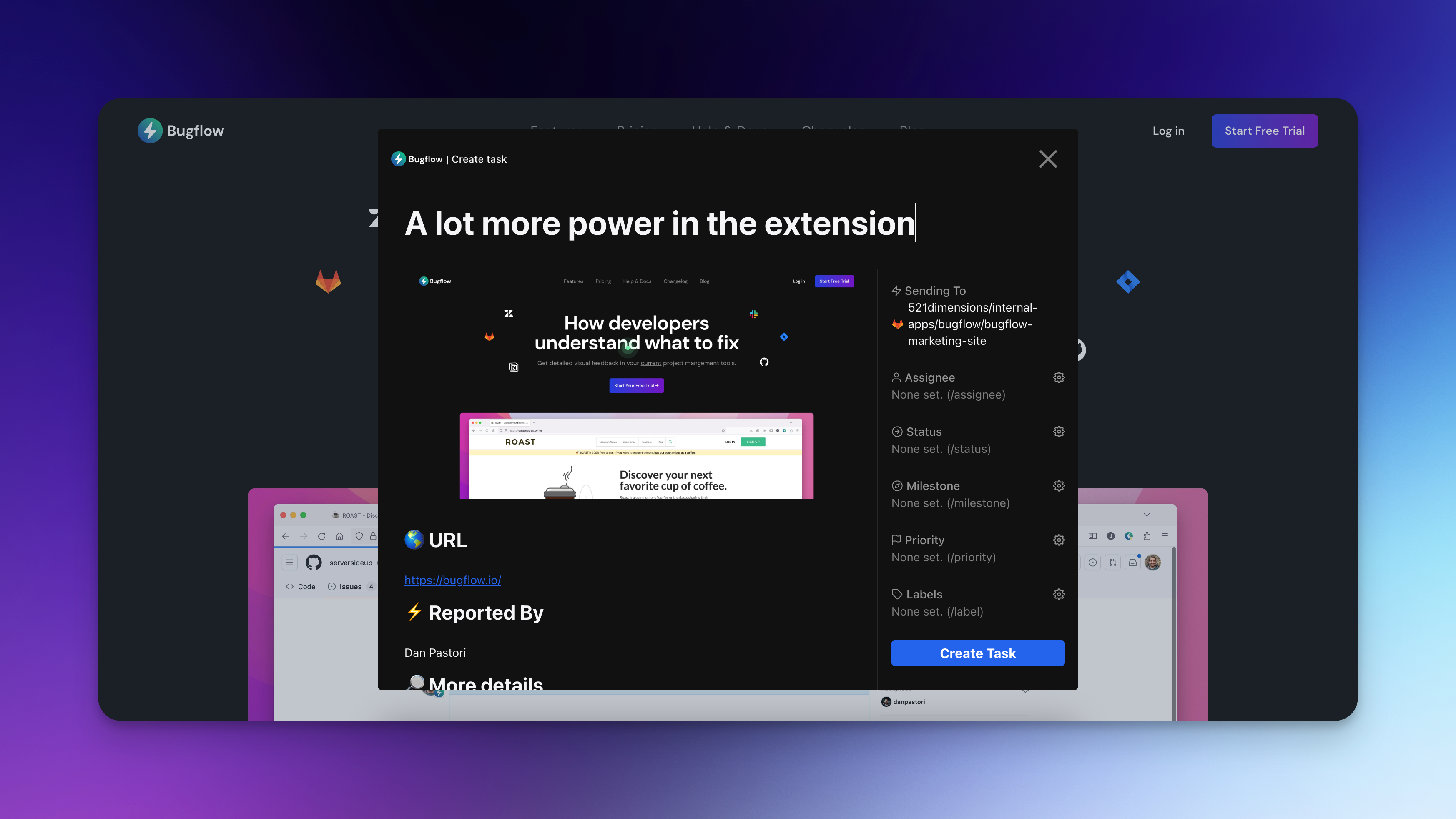 Bugflow Browser Extension