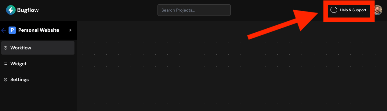 Bugflow Help & Support